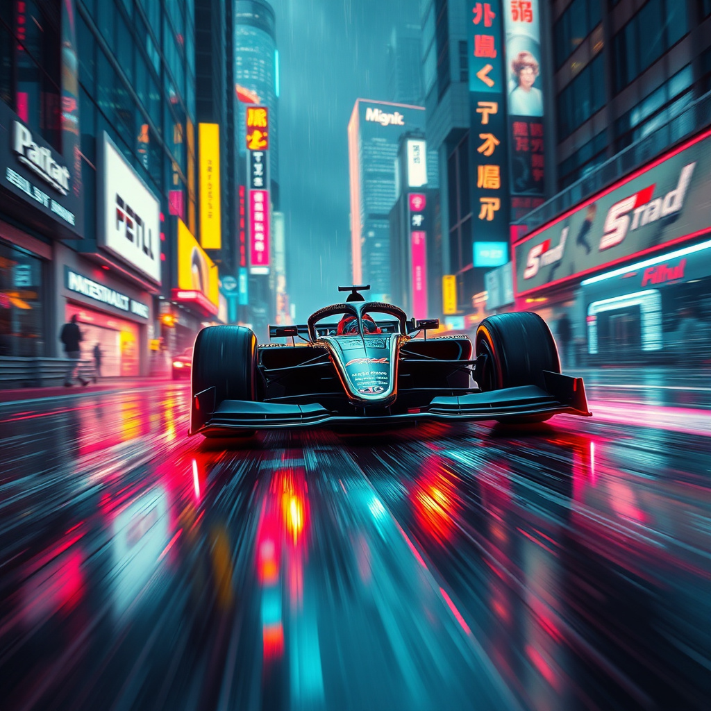 Image de formule 1, voiture iconique